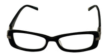 Load image into Gallery viewer, Jones New York Womens Plastic Rectangle Eyewear Frame, Black J738. 52mm
