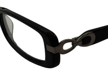 Load image into Gallery viewer, Jones New York Womens Plastic Rectangle Eyewear Frame, Black J738. 52mm
