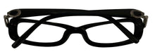 Load image into Gallery viewer, Jones New York Womens Plastic Rectangle Eyewear Frame, Black J738. 52mm
