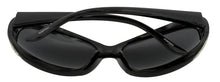 Load image into Gallery viewer, Esprit Womens Sunglass Black / Crystal Stone Front, Oval Plastic 19372 538
