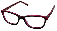 Load image into Gallery viewer, Converse Big Kids Purple Rectangle Plastic Eyeglass Frame K403. 47mm
