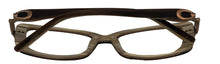 Load image into Gallery viewer, Jones New York Womens Plastic Rectangle Eyewear Frame, Brown J738. 52mm

