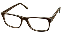 Load image into Gallery viewer, Tony Hawk Mens Soft Rectangle Brown Plastic Eyewear Frame. 513 1. 53mm
