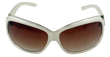 Load image into Gallery viewer, Esprit Women's Sunglasses ET19295 536 Plastic Rectangle Wrap White/Silver/Smoke
