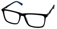 Load image into Gallery viewer, New Balance Mens Rectangle Plastic Eyewear Frame NB546 2 Navy 53mm
