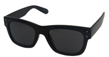 Load image into Gallery viewer, Perry Ellis Mens Sunglass Black Plastic Square, Solid Smoke Lens PE71 1
