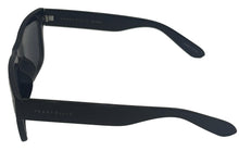 Load image into Gallery viewer, Perry Ellis Mens Sunglass Black Plastic Square, Solid Smoke Lens PE71 1
