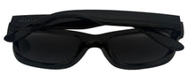 Load image into Gallery viewer, Perry Ellis Mens Sunglass Black Plastic Square, Solid Smoke Lens PE71 1
