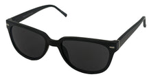 Load image into Gallery viewer, Perry Ellis Mens Sunglass Black Plastic Square, Solid Smoke Lens PE77 1
