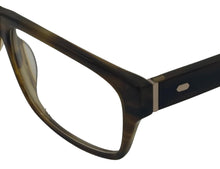 Load image into Gallery viewer, Jones New York Mens Ophthalmic Eyeglass Rectangle Olive Plastic J520 57mm
