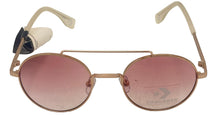 Load image into Gallery viewer, Converse Mens Round Metal Gold Sunglass , Pink Lens H097
