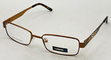 Load image into Gallery viewer, Tony Hawk Mens Brown Rectangle Metal Eyewear Frame 516 1 54mm
