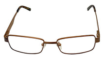 Load image into Gallery viewer, Tony Hawk Mens Brown Rectangle Metal Eyewear Frame 516 1 54mm

