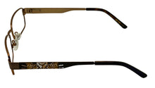 Load image into Gallery viewer, Tony Hawk Mens Brown Rectangle Metal Eyewear Frame 516 1 54mm
