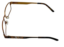 Load image into Gallery viewer, Tony Hawk Mens Brown Rectangle Metal Eyewear Frame 516 1 54mm

