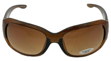 Load image into Gallery viewer, Ellen Tracy Womens Tortoise Plastic Rectangle Sunglass, Gradient Lens 521
