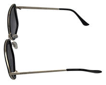 Load image into Gallery viewer, Kenneth Cole Reaction Womens Sunglass Black Gold Metal Butterfly Metal KC1396 1B
