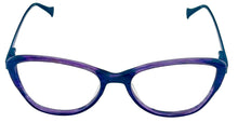 Load image into Gallery viewer, Lucky Womens Ophthalmic Cateye Plastic Purple Frame D209 53mm
