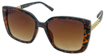 Load image into Gallery viewer, Guess Sunglass Womens Dark Havana Oversized Square Gradient Lens GF0427. 52F
