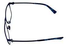 Load image into Gallery viewer, John Varvatos Square Titanium Metal Mens Eyewear Frame V182 Navy 55mm
