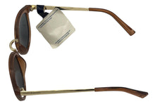Load image into Gallery viewer, Lucky Brand Mens Brown Plastic Soft Square Sunglass, Brown Lens. D942
