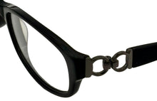 Load image into Gallery viewer, Jones New York Mens Plastic Soft Rectangle Eyewear Frame, J737 Black 54mm Jones New York
