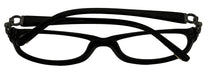 Load image into Gallery viewer, Jones New York Mens Plastic Soft Rectangle Eyewear Frame, J737 Black 54mm Jones New York
