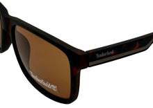 Load image into Gallery viewer, Timberland Dark Havana Mens Plastic Rectangle Sunglass, Brown Lens TB7254. 52E
