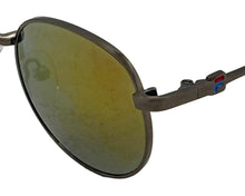 Load image into Gallery viewer, Fila Big Kids Gunmetal Soft Round Metal Sunglass SF1290. 44mm
