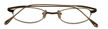 Load image into Gallery viewer, Perry Ellis Mens Rimless Rectangle Metal Eyewear Frame 163 Vintage Brown 48mm
