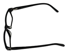 Load image into Gallery viewer, Jones New York Mens Ophthalmic Plastic Rectangle Eyewear Frame J744 Black 53mm

