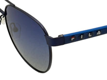 Load image into Gallery viewer, Fila Big Kids Navy Blue Metal Aviator Sunglass SF1157 50mm
