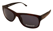 Load image into Gallery viewer, Timberland Matte Tortoise Mens Plastic Rectangle Sunglass TB7135 56A
