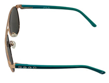 Load image into Gallery viewer, Share Fila Big Kids Gold Metal Aviator Sunglass, Blue Mirror Lens SF1157 50mm
