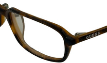 Load image into Gallery viewer, Guess Mens Eyeglass Rectangle / Polarized Clip Sunglass 1331 Brown Plastic. 50mm
