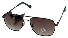 Load image into Gallery viewer, Converse Men Sunglass Black Rectangle Aviator Fashion Metal Gradient Lens H08
