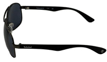 Load image into Gallery viewer, Timberland Shiny Gunmetal Mens Plastic Metal Aviator Sunglass TB7151. 8A
