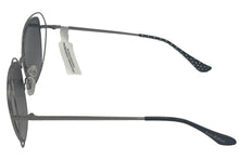Load image into Gallery viewer, Isaac Mizrahi Womens Gunmetal Square Open Front Metal Sunglass IM31262 GU
