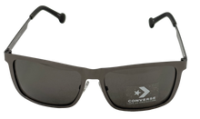 Load image into Gallery viewer, Converse Gun Blue Mens Metal Sunglass Rectangle , Smoke Lens H077
