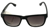 Load image into Gallery viewer, Converse Black Mens Sunglass Square Plastic, Smoke Gradient Lens H106
