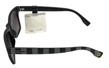 Load image into Gallery viewer, Converse Black Mens Sunglass Square Plastic, Smoke Gradient Lens H106
