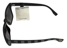 Load image into Gallery viewer, Converse Black Mens Sunglass Square Plastic, Smoke Gradient Lens H106
