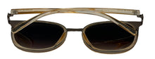 Load image into Gallery viewer, Isaac Mizrahi Womens Brown Crystal Square Sunglass IM 31266 BR Isaac Mizrahi
