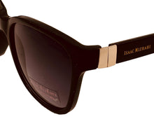 Load image into Gallery viewer, Isaac Mizrahi Womens Black Square Plastic Sunglass IM31264 BK
