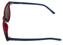 Load image into Gallery viewer, Fila Big Kids Red Soft Square Plastic Sunglass SF1156 45mm
