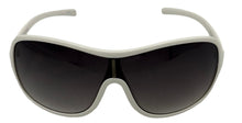 Load image into Gallery viewer, Perry Ellis Mens Sunglass White Plastic Shield, Smoke Gradient Lens PE09 05
