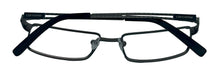 Load image into Gallery viewer, Converse Big Kids Rectangle Black Metal Eyewear Frame K008 49mm
