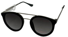 Load image into Gallery viewer, Isaac Mizrahi Womens Black Round Plastic Sunglass IM31261 Black
