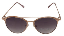 Load image into Gallery viewer, Kenneth Cole Reaction Mens Rose Gold Sunglass Round Metal Flash Lens KC1353. 28Y
