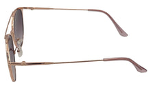 Load image into Gallery viewer, Kenneth Cole Reaction Mens Rose Gold Sunglass Round Metal Flash Lens KC1353. 28Y
